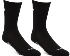 DeFeet Aireator Performance Bicycle 7" Socks (Black/White) (S)