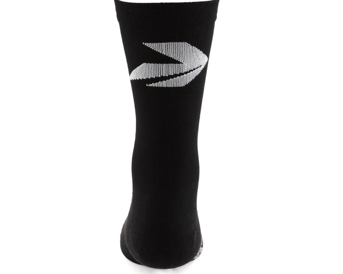 DeFeet Aireator Performance Bicycle 7" Socks (Black/White) (S)