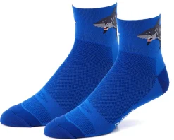 DeFeet Aireator 3" Sock (Shark Attack!) (L)