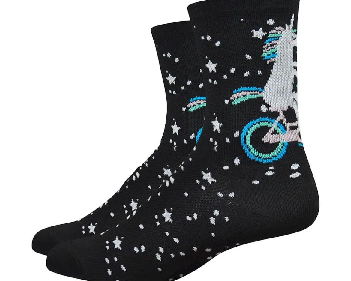 DeFeet Women's Aireator 4" Sock (Unicorn) (S)