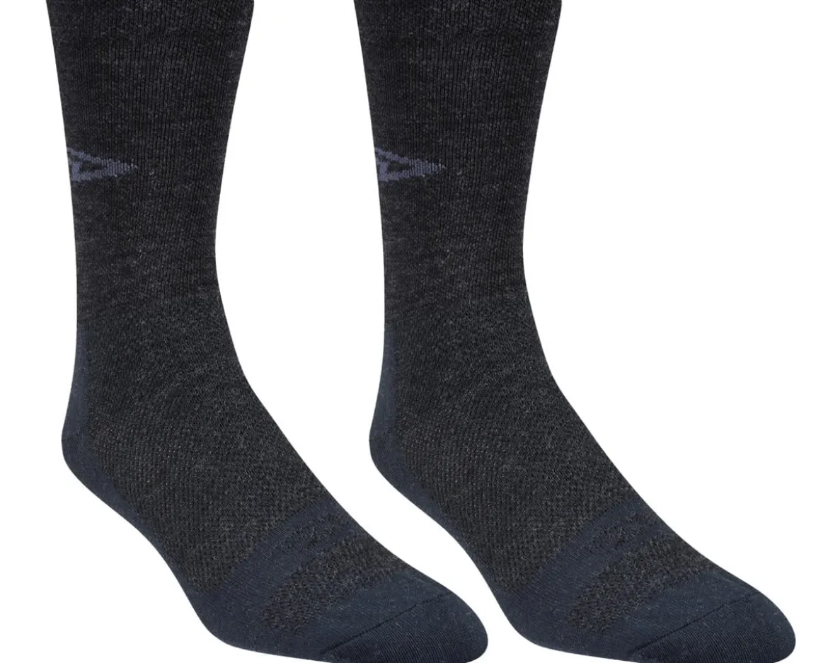 DeFeet Wooleator 5" D-Logo Sock (Charcoal Grey) (M)