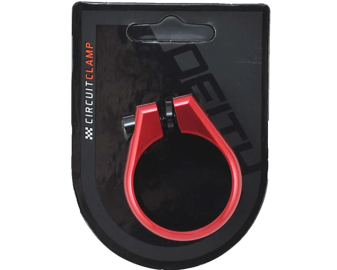 Deity Circuit Seatpost Clamp (Red) (31.8mm)