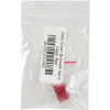 Deity Crown Schrader Valve Caps (Red) (Pair)