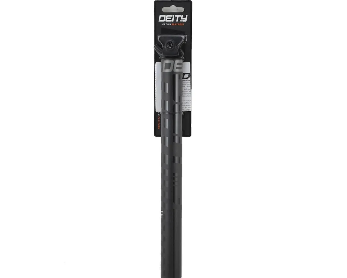 Deity Retina I-Beam Seatpost (Black) (31.6mm) (350mm) (0mm Offset)