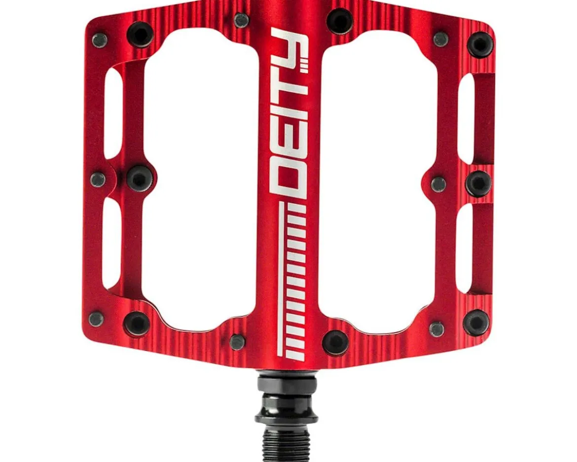 Deity Black Kat Pedals (Red) (9/16")