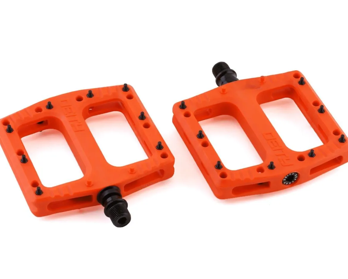 Deity Deftrap Pedals (Orange) (9/16")