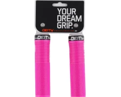 Deity Knuckleduster Lock-On Grips (Pink) (132mm)