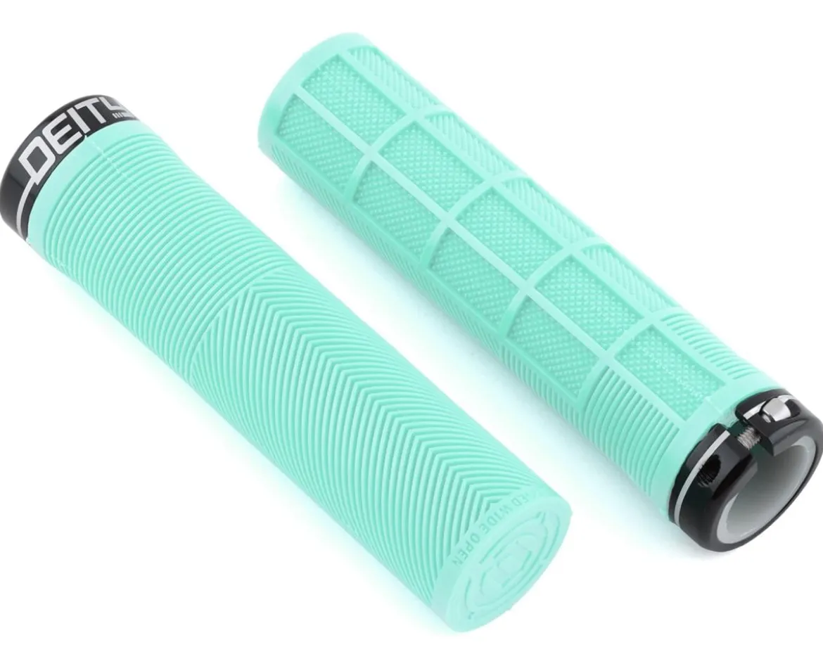Deity Knuckleduster Lock-On Grips (Mint) (132mm)
