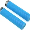 Deity Knuckleduster Lock-On Grips (Blue) (132mm)