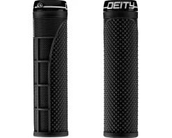 Deity Megattack Lock-On Grips (Black) (140mm)