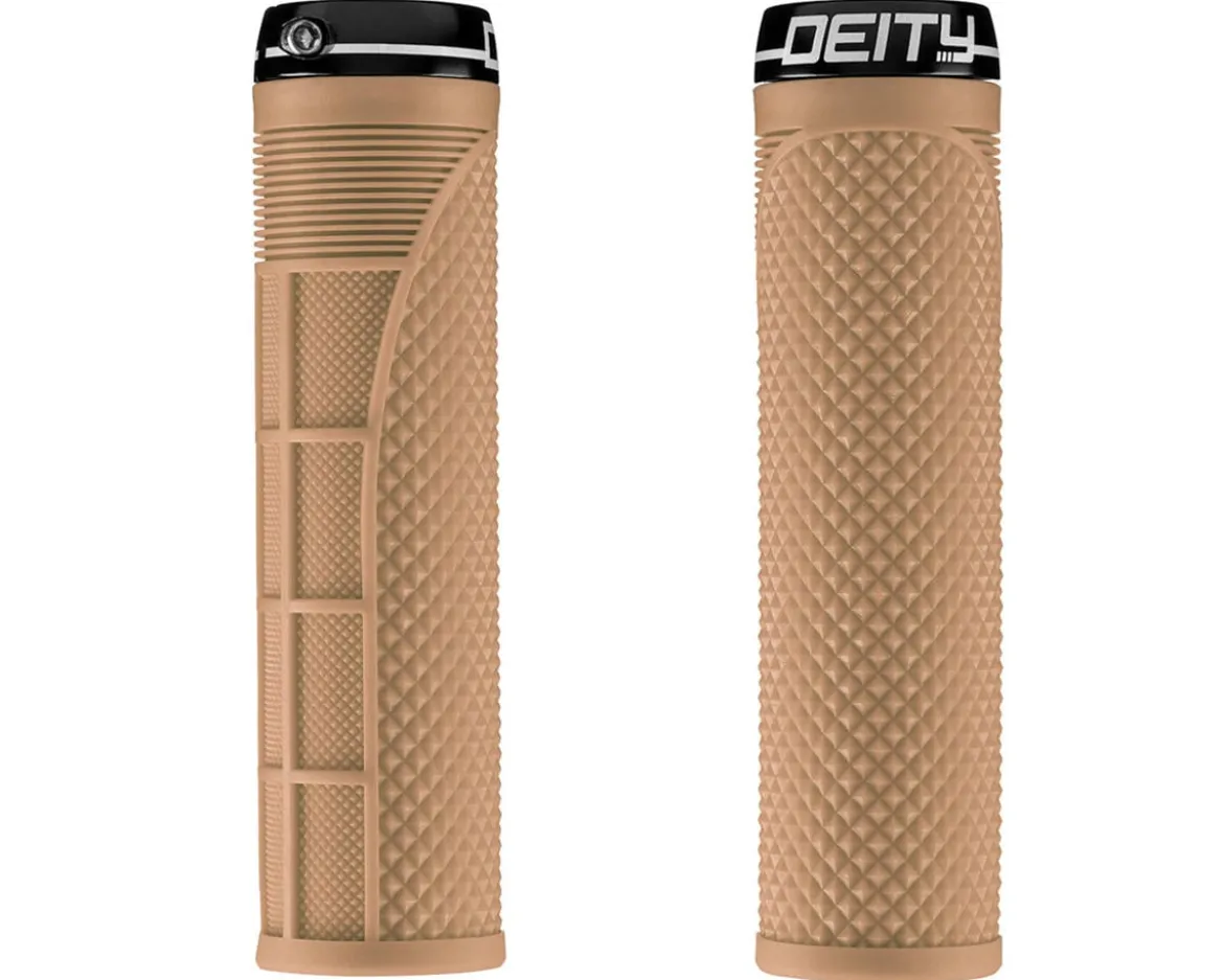 Deity Megattack Lock-On Grips (Gum) (140mm)