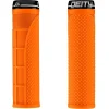 Deity Megattack Lock-On Grips (Orange) (140mm)