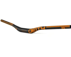 Deity Speedway Carbon Riser Handlebar (Orange) (35mm) (30mm Rise) (810mm) (5/9° Sweep)