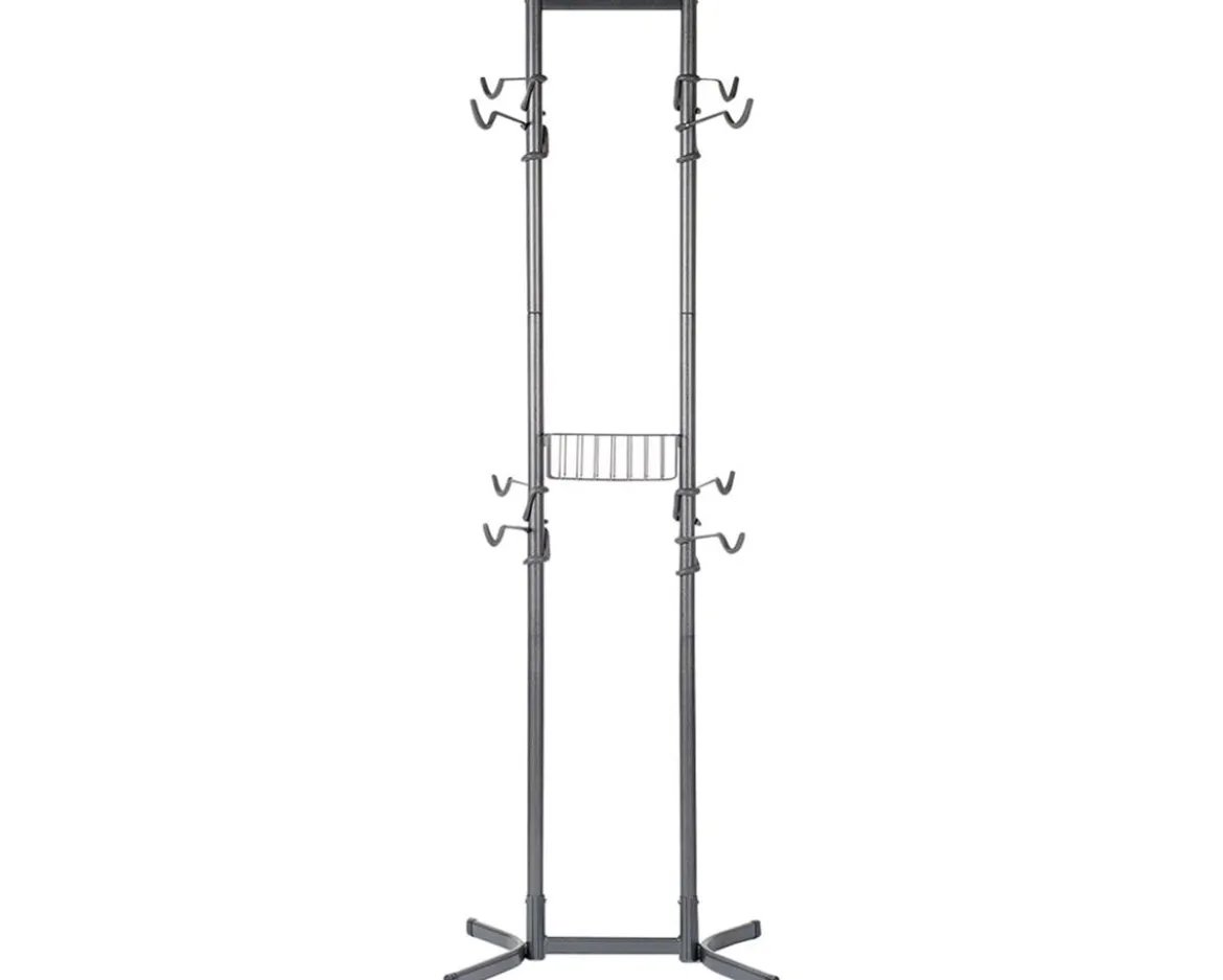 Delta Freestanding Bike Rack (Silver) (4 Bikes)