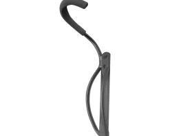 Delta Leonardo Wall Storage Bike Rack (Black) (w/ Wheel Tray) (1 Bike)