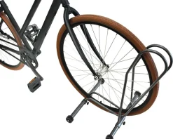 Delta Shop Rack Adjustable Floor Stand w/ Wheels (Holds One Bike)