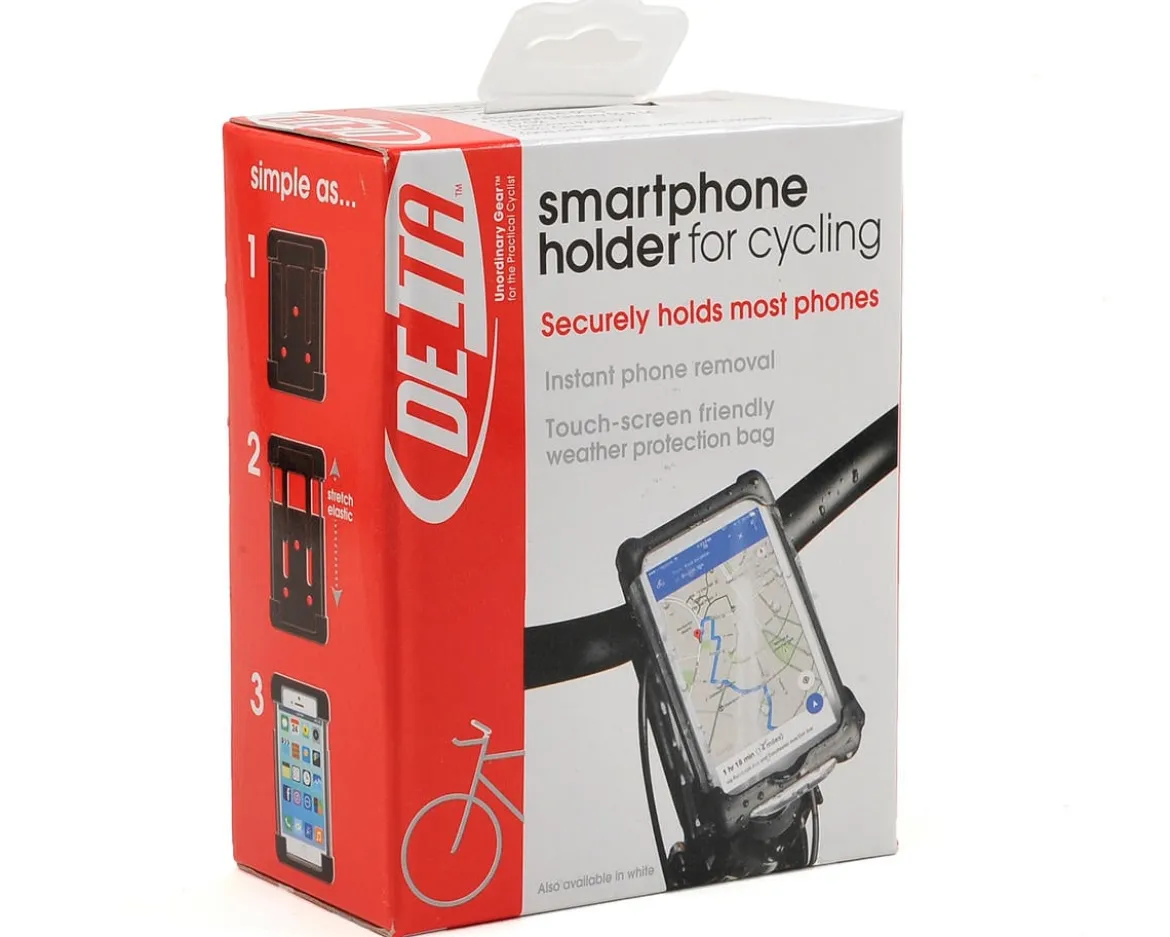Delta Smart Phone Caddy/Holder For iPhone 6/6S/7 and Android (Black)