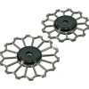 5Dev Titanium Derailleur Jockey Wheels (SRAM AXS E1/2024+) (RED/Force/Rival)