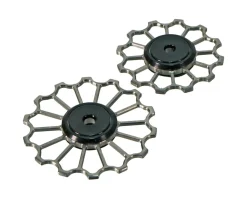 5Dev Titanium Derailleur Jockey Wheels (SRAM AXS E1/2024+) (RED/Force/Rival)