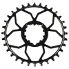 5Dev T-Type 3-Bolt Chainring (Black) (3mm Offset) (30T)
