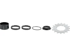 DMR Single Speed Spacer/Conversion Kit (Black) (16T)