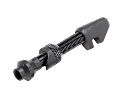 DT Swiss Tubeless Presta Valve (Black) (Single) (w/Road Asymmetric Nut) (40mm) (Alloy)