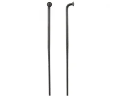 DT Swiss Alpine III Spokes (Black) (2.0/1.8/2.34mm) (Single) (250mm) (J-Bend)
