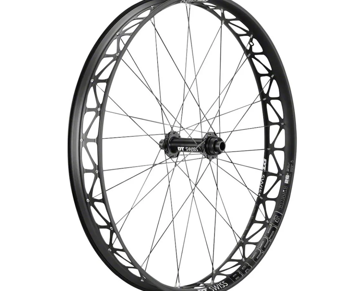 DT Swiss Big Ride 2250 Classic Fat Bike Wheels (Black/White) (Centerlock) (Clincher) (Front) (15 x 150mm) (26")