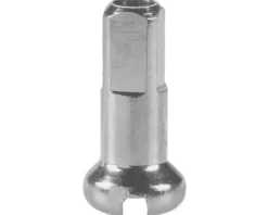 DT Swiss Brass Nipples (Silver) (1.8 x 12mm) (Box of 100)