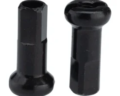 DT Swiss Brass Spoke Nipples (Black) (2.34 x 12mm) (Box of 100)