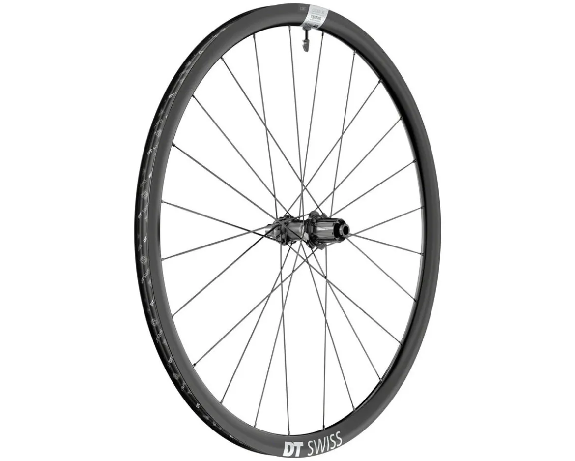 DT Swiss E 1800 Spline 30 Disc Brake Road Wheel (Black) (Shimano HG 11/12) (Rear) (700c) (Centerlock) (Tubeless)