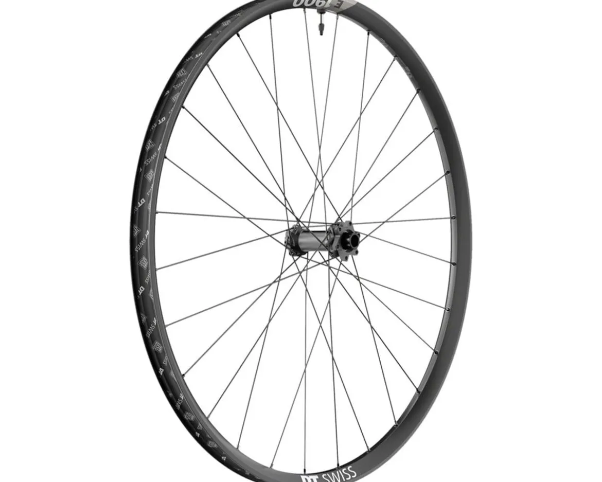 DT Swiss E 1900 Spline Front Wheel (Black) (15 x 110mm) (29") (Tubeless) (6-Bolt)