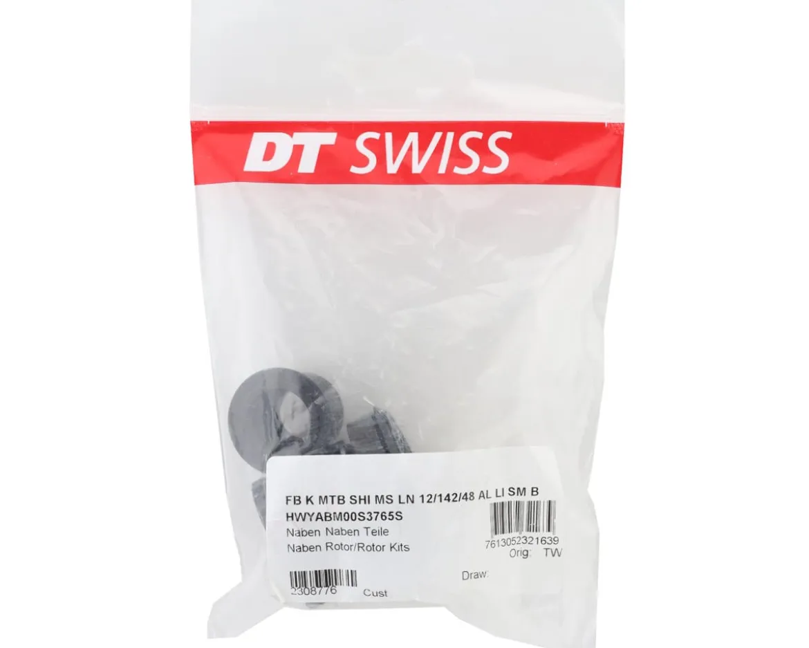 DT Swiss Freehub Body for Ratchet LN Hubs (Black) (w/End Cap) (12 x 142/148mm) (Shimano Micro Spline)