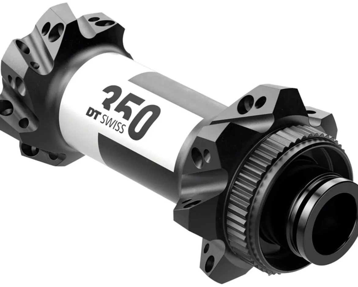 DT Swiss 350 Front Hub (Black) (15 x 110mm) (Centerlock) (28H) (Straight Pull)