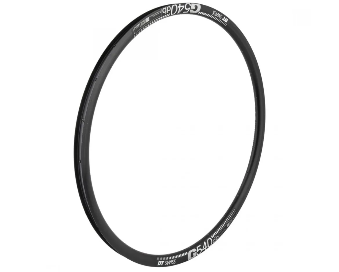 DT Swiss G540 Gravel Disc Rim (Black) (24H) (Presta) (700c) (Tubeless)