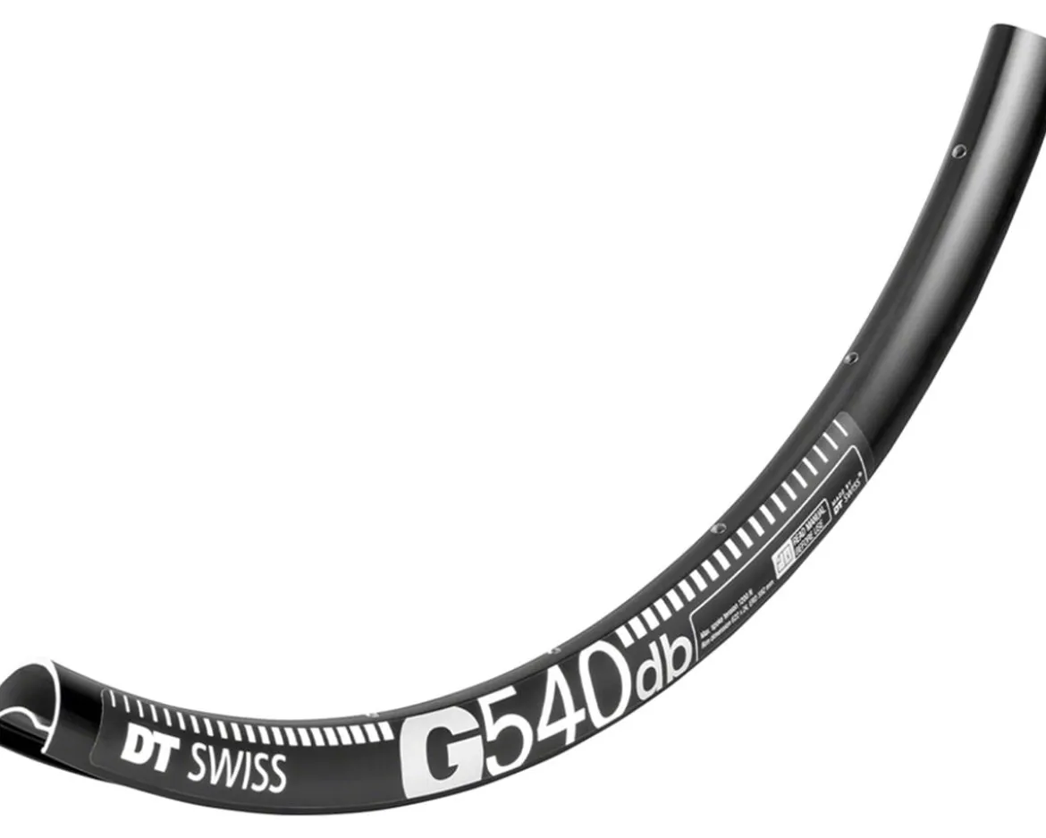 DT Swiss G 540 Gravel Disc Rim (Black) (28H) (Presta) (700c) (Tubeless)