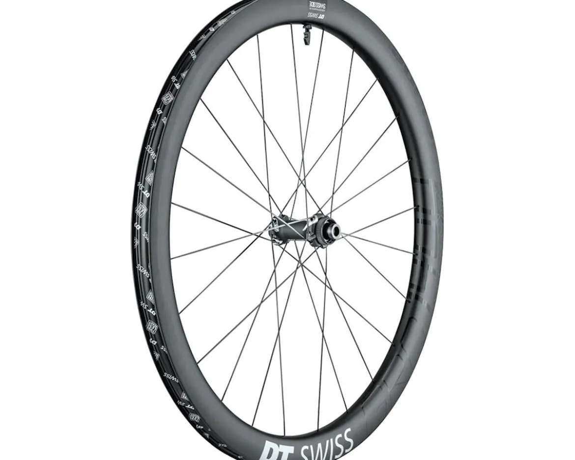 DT Swiss GRC 1400 Carbon Gravel Wheels (Black) (Front) (12 x 100mm) (650b) (Centerlock) (Ratchet 36 SL)