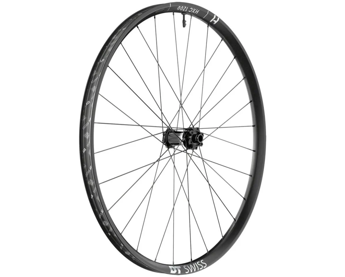 DT Swiss HXC 1200 Spline Carbon E-MTB Wheels (Black) (6-Bolt) (Front) (15 x 110mm) (29")