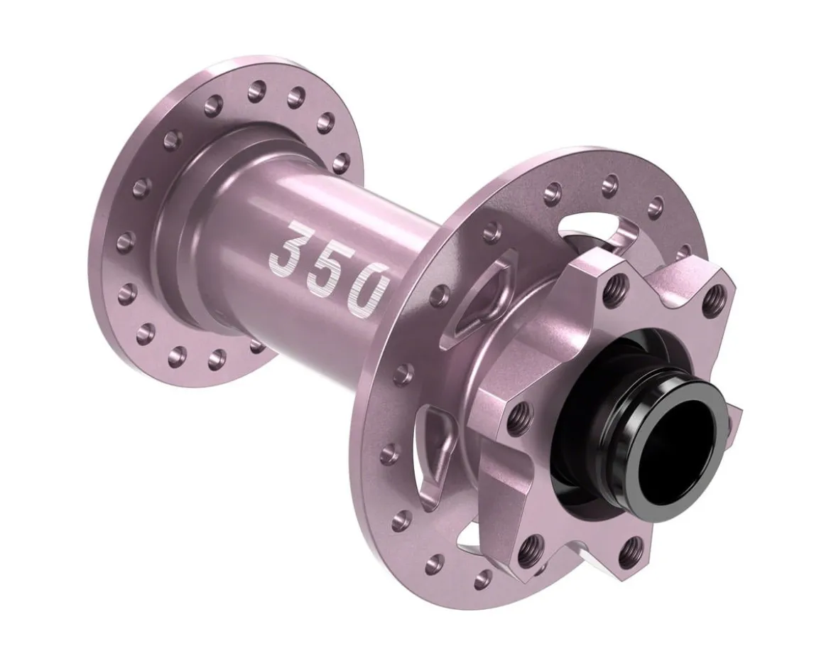 DT Swiss Limited Edition 350 Hubs (Pink) (Front) (15 x 110mm) (32H) (6-Bolt)