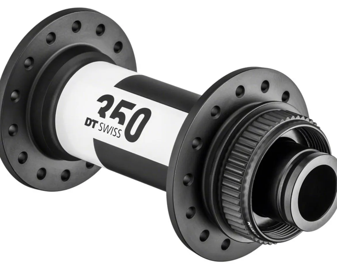DT Swiss 350 Mountain Front Disc Hub (Black) (Centerlock) (15 x 110mm) (28H)