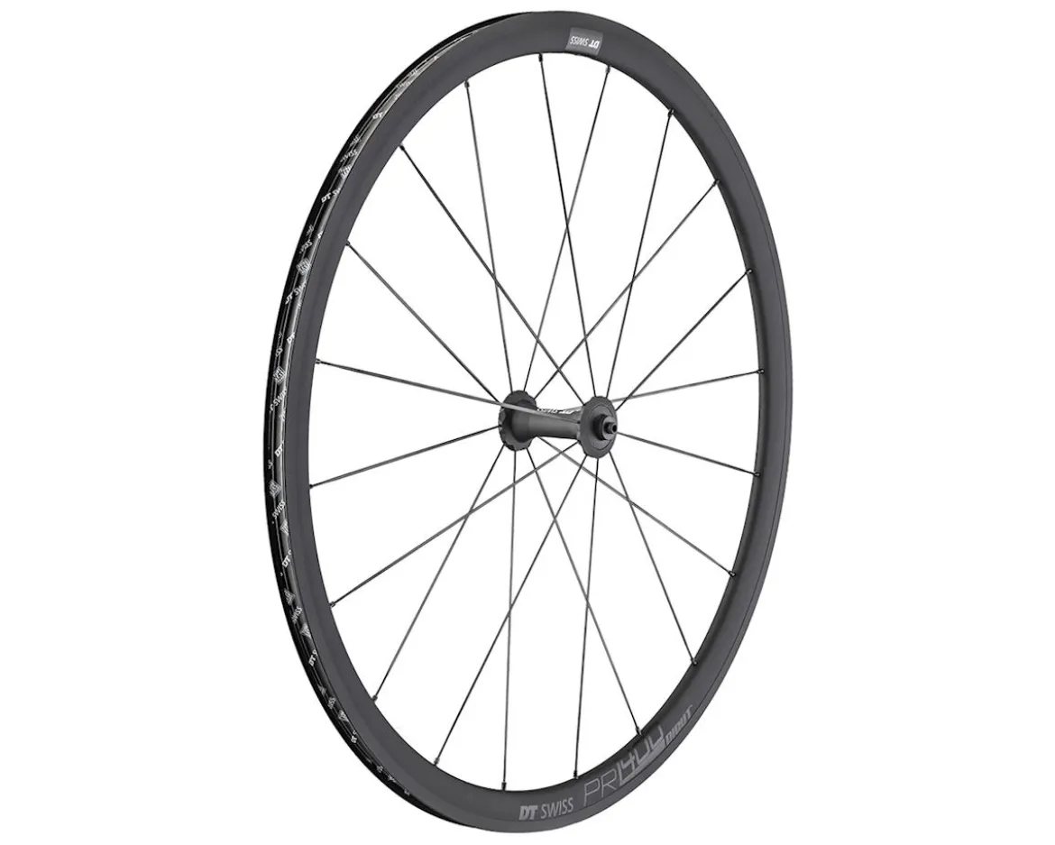 DT Swiss PR 1400 DICUT OXiC Road Wheels (Black) (32mm Depth) (Front) (700c) (Rim Brake) (Tubeless)