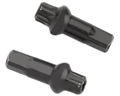 DT Swiss ProLock Squorx Pro Brass Nipples (Black) (14g/15mm) (Box of 100)