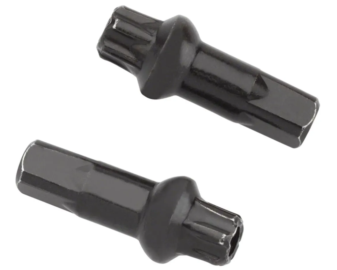 DT Swiss ProLock Squorx Pro Brass Nipples (Black) (14g/15mm) (Box of 100)
