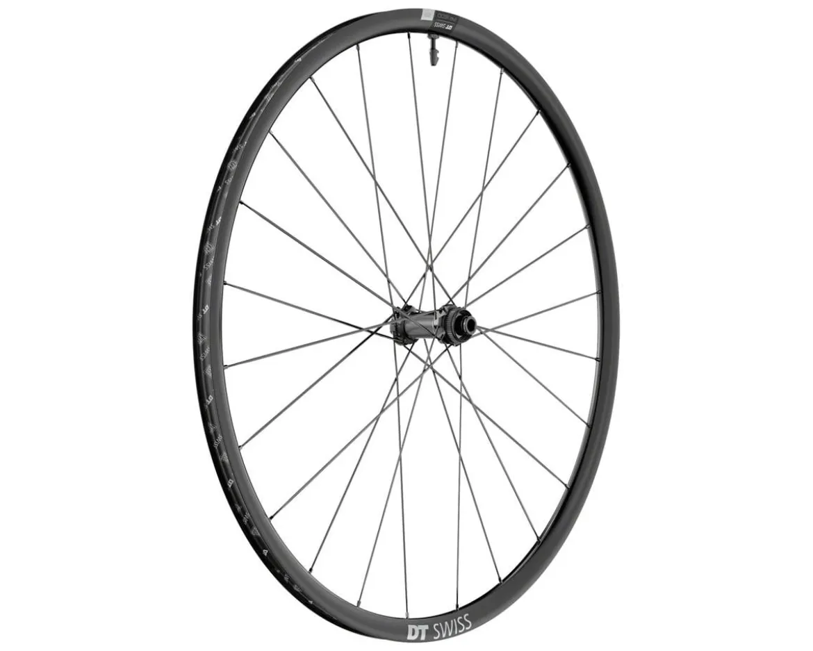 DT Swiss PR 1600 Spline 23 Road Wheels (Black) (Centerlock) (Front) (12 x 100mm) (700c)