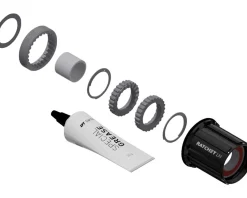 DT Swiss Ratchet LN Aluminum Freehub Upgrade Kit (Black) (18T) (Shimano HG MTB Cassettes)