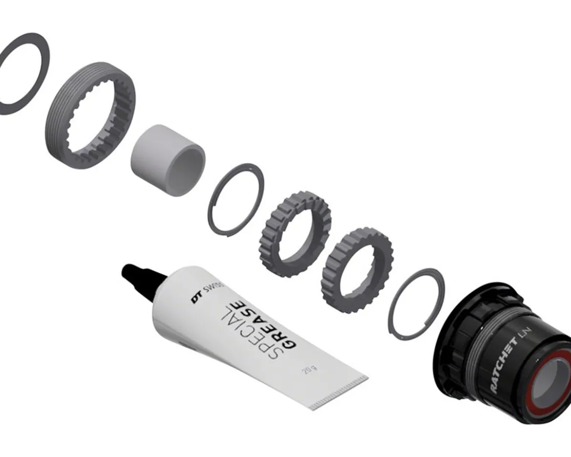 DT Swiss Ratchet LN Aluminum Freehub Upgrade Kit (Black) (18T) (SRAM XD)