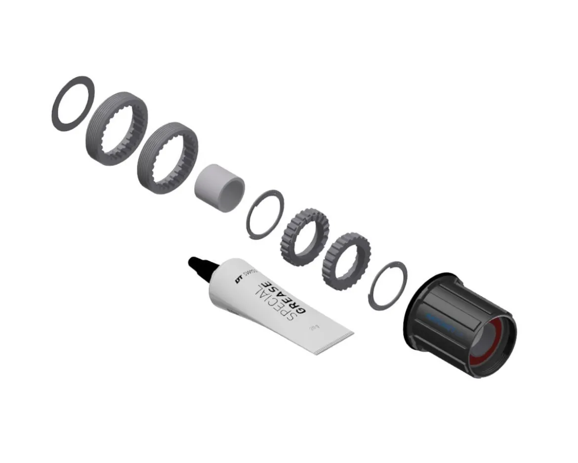 DT Swiss Ratchet LN Steel Freehub Upgrade Kit (Black) (18T) (Shimano HG MTB Cassettes)