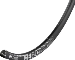 DT Swiss R 460 700c Road Rim (Black) (Tubeless) (Disc Brake) (18mm Internal Width) (24H) (700c)