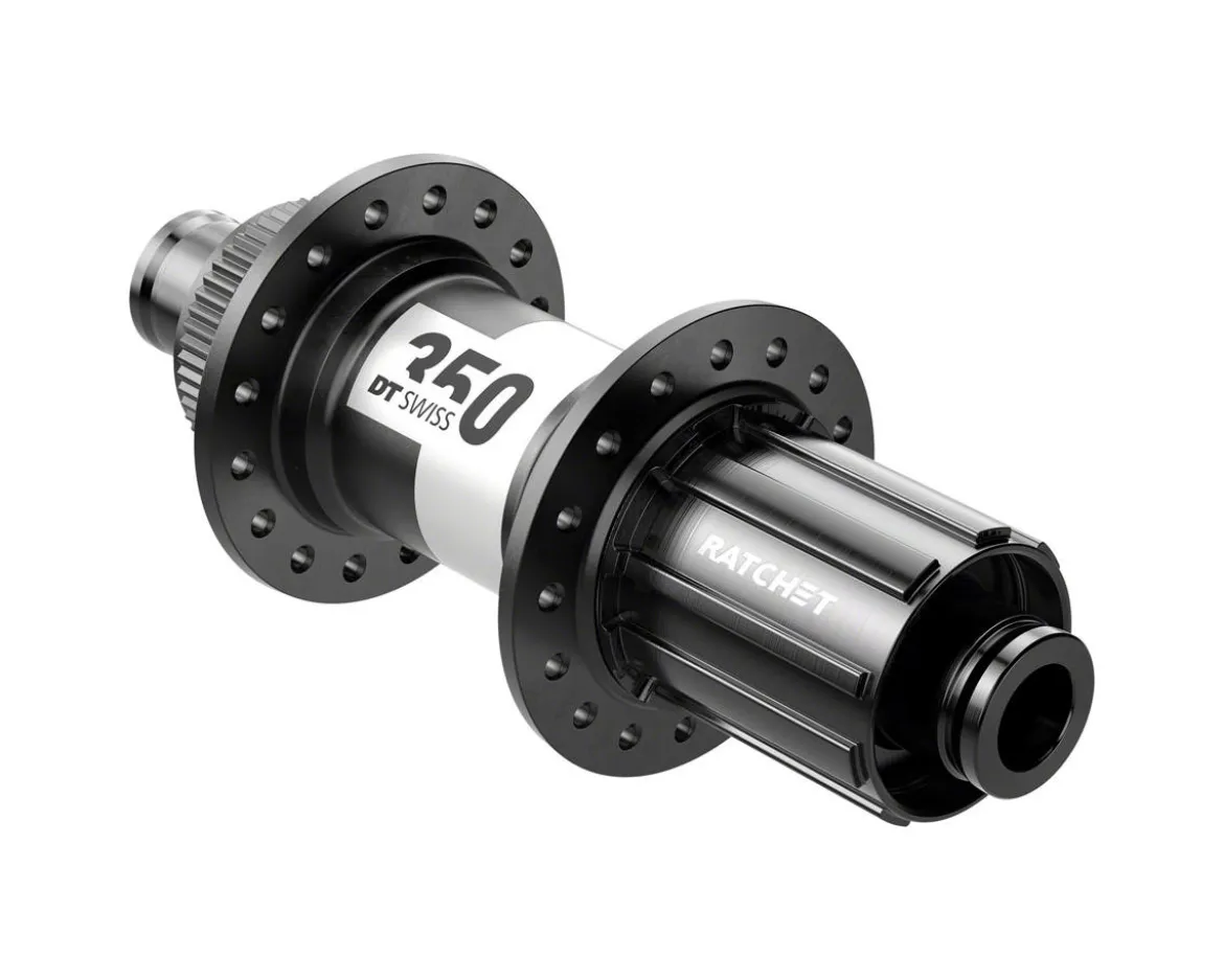 DT Swiss 350 Rear Disc Road Hub (Black) (Shimano HG 11/12) (Centerlock) (12 x 142mm) (28H) (36t Star Ratchet)