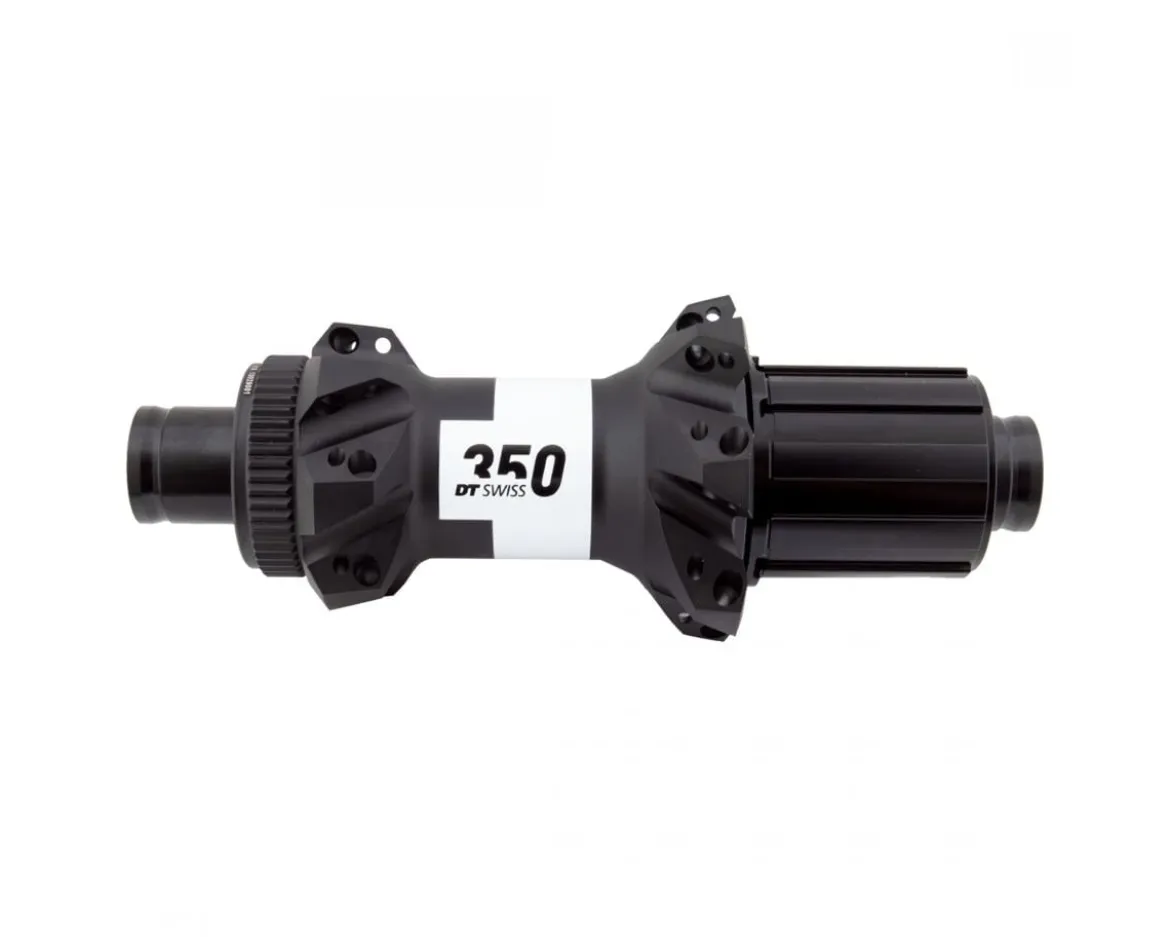 DT Swiss 350 Rear Hub (Black) (12 x 142mm) (Centerlock) (Shimano HG) (28H) (Straight Pull)